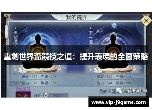 重劍世界盃競技之道:提升表現的全面策略 重劍世界盃競技之道:提升表現的全面策略